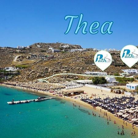 1Path Thea Mykonos Super Paradise Beach House Mykonos Town Dış mekan fotoğraf