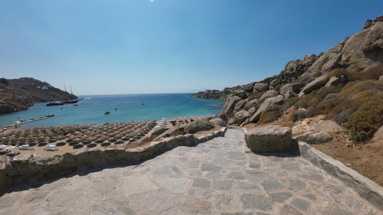 1Path Thea Mykonos Super Paradise Beach House Mykonos Town Dış mekan fotoğraf